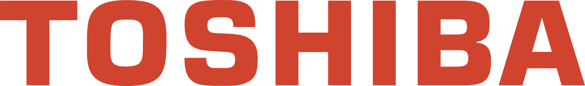 Toshiba copier and printer brand logo - supplied wholesale to European distributors