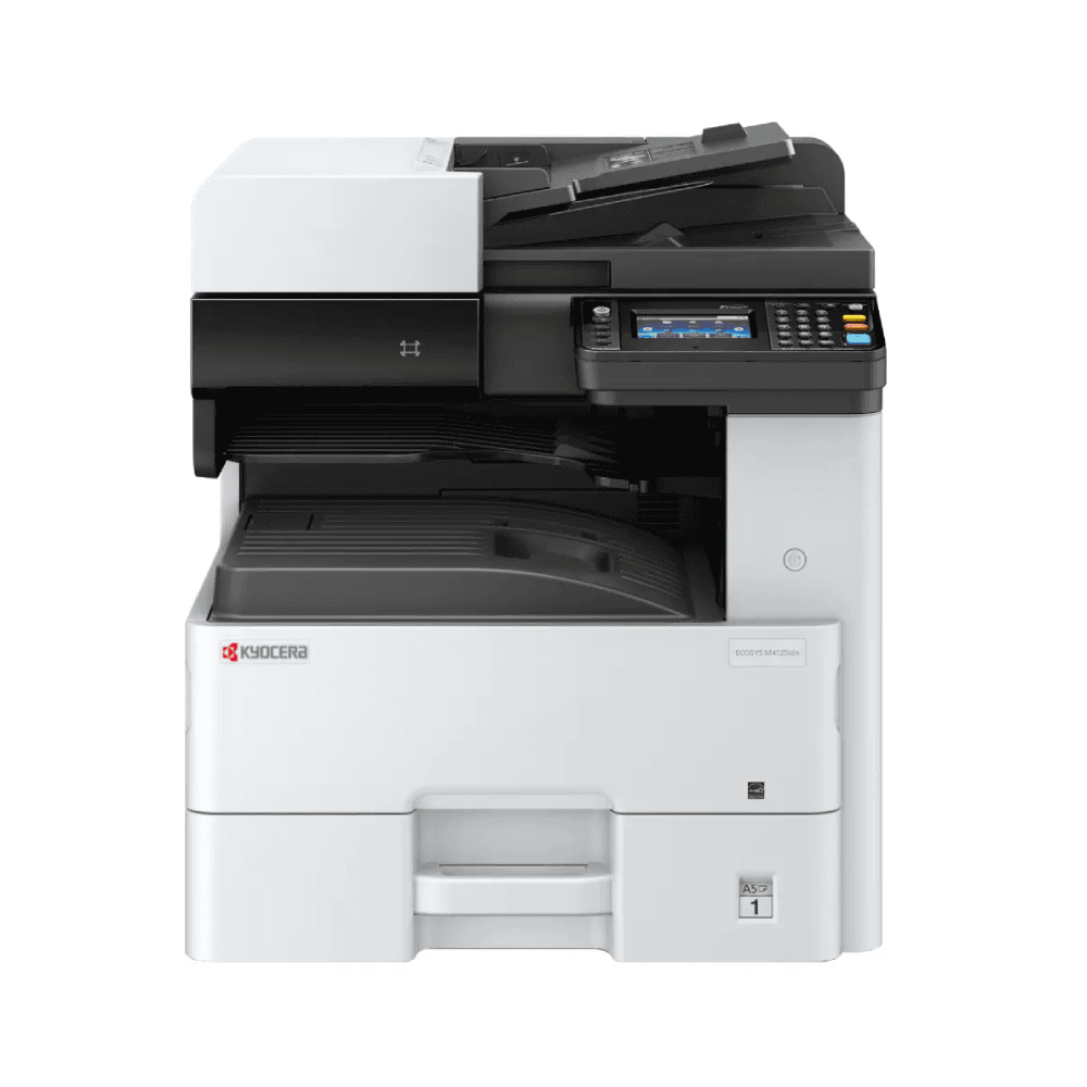 Kyocera ECOSYS M4125idn Photocopy Machine (ECOSYS M4125idn) - Kyocera printer for wholesale export to Russia - A3 mono · 25 ppm A4 · Print / Scan / Copy